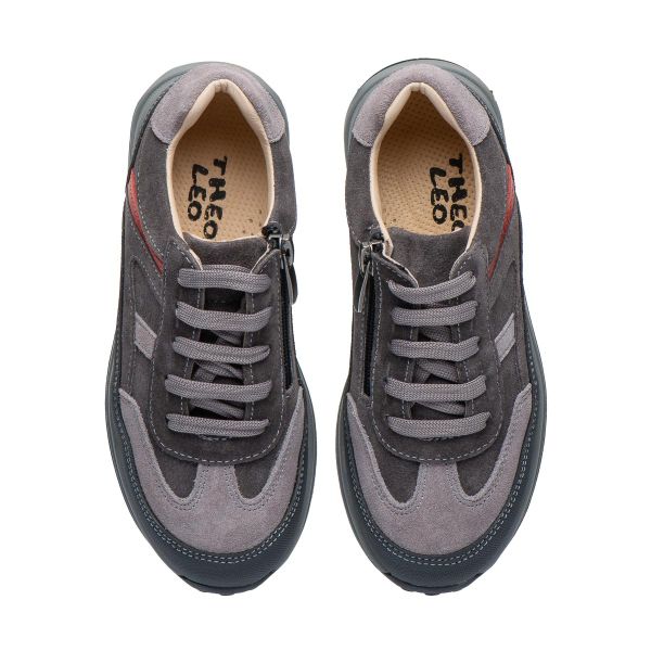 Кросівки профілактичні, темно сірий (арт. LEO-3426), Theo Leo (Туреччина)