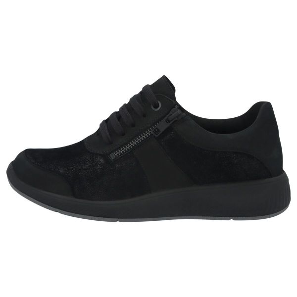 Кроссовки женские Kalea, черный/нубук (арт. 7 65503 01136), Solidus (Германия)