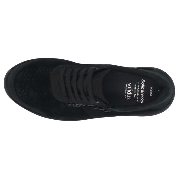 Кроссовки женские Kalea, черный/нубук (арт. 7 65503 01136), Solidus (Германия)