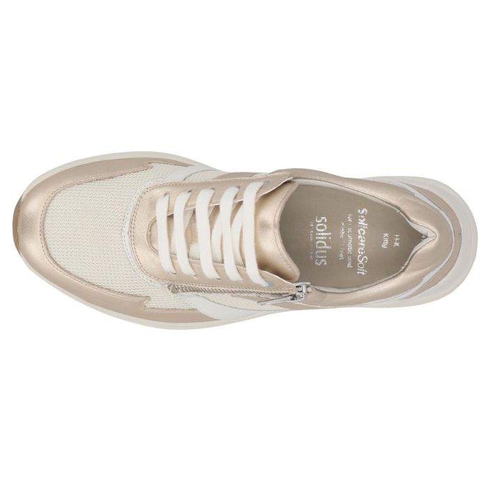Кросівки жіночі Kitty, св.бежевий/перламутр (арт. 7 54504 40633), Solidus (Німеччина) Кросівки жіночі Kitty, св.бежевий/перламутр (арт. 7 54504 40633), Solidus (Німеччина)