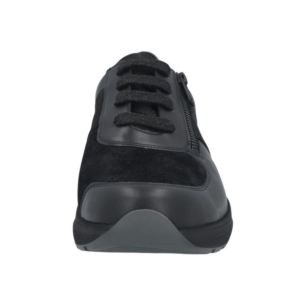 Кроссовки женские кожаные Mia, черный (арт. 7 43502 01101), Solidus (Германия)