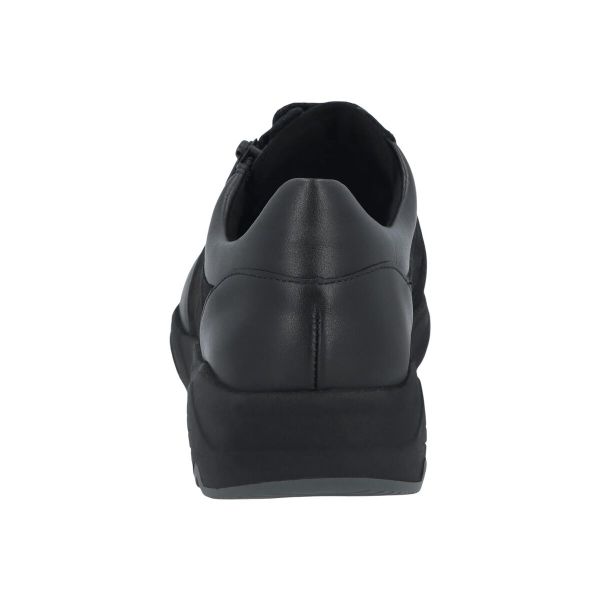 Кроссовки женские кожаные Mia, черный (арт. 7 43502 01101), Solidus (Германия)