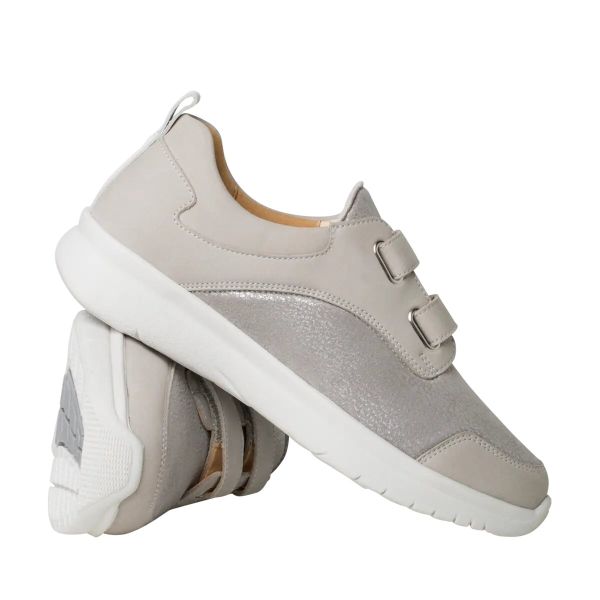 Кросівки жіночі ортопедичні Kira, світло-сірий (арт. 1-20 9235 6700), Ganter