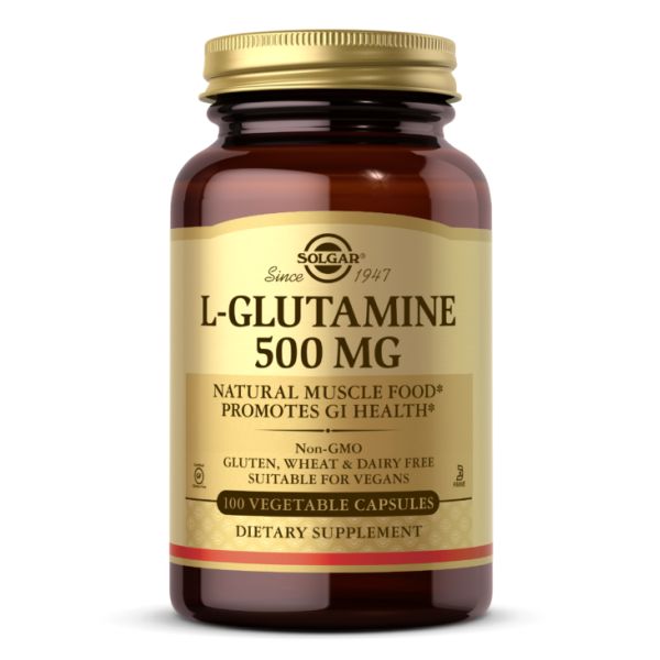 L-Glutamine 500mg - 100 vcaps L-Glutamine 500mg - 100 vcaps