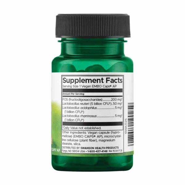 Пробіотики Реутері Плюс  L. Reuteri Plus 7 billion Cfu - 30 vcaps