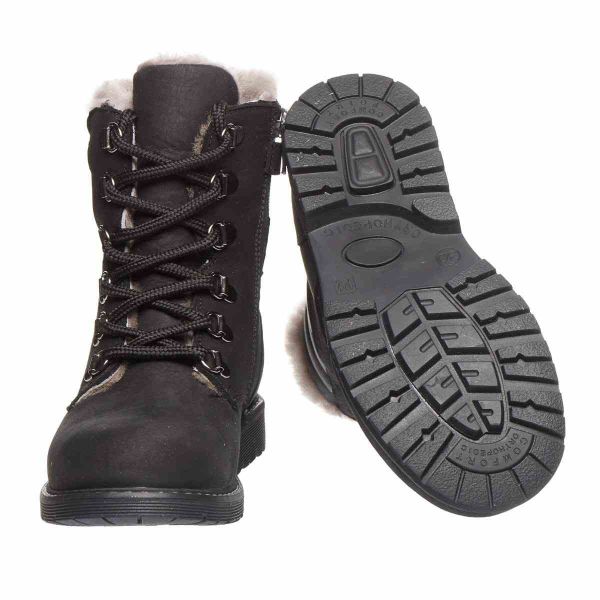 Ортопедичні зимові черевики для дівчинки Theo Leo 0148