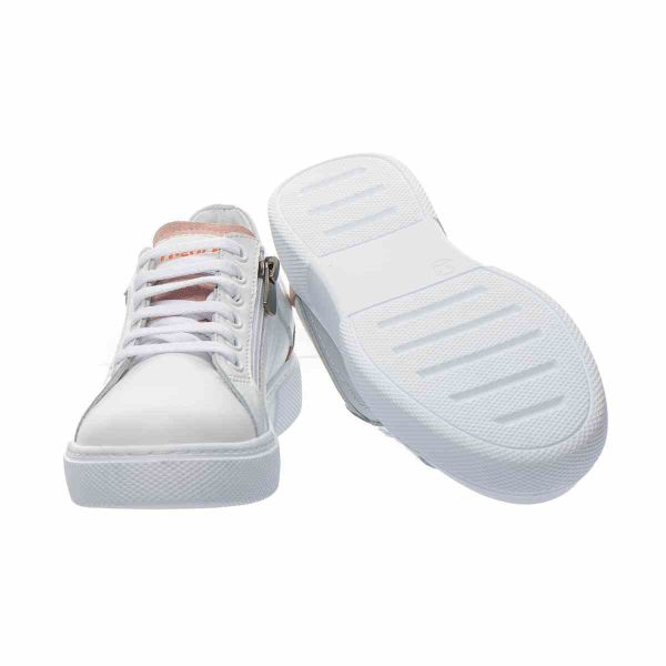 Кеди профілактичні для дівчат, білі, Theo Leo 3052 