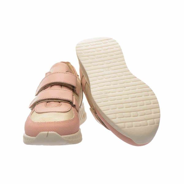 Дитячі кросівки для дівчат пудрові, Theo Leo 