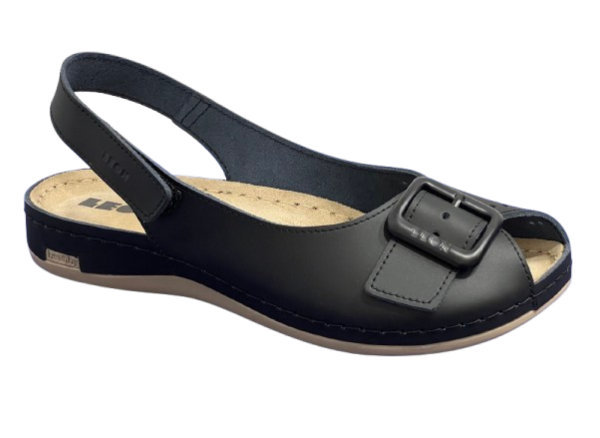 Сандалі ортопедичні жіночі Leon 968 чорні