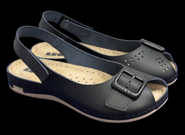 Сандалі ортопедичні жіночі Leon 968 чорні