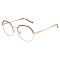 Оправа Lulu Castagnette 136c77 LFMM Золотий Фешн