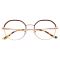 Оправа Lulu Castagnette 136c77 LFMM Золотий Фешн