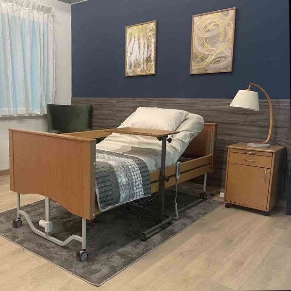 Ліжко з електрокеруванням та металевим ложем OSD-HK-9500