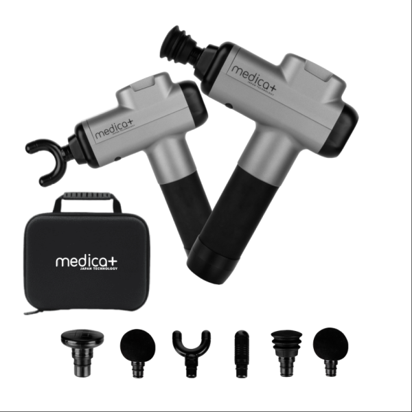 Перкусійний ручний масажер для тіла і м'язів Medica+ MassHand Pro 6.0  Перкусійний ручний масажер для тіла і м'язів Medica+ MassHand Pro 6.0