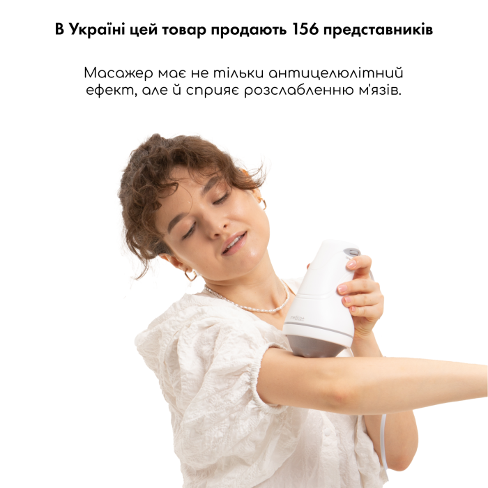 Антицеллюлитный массажер Medica+ MassPro 3.0