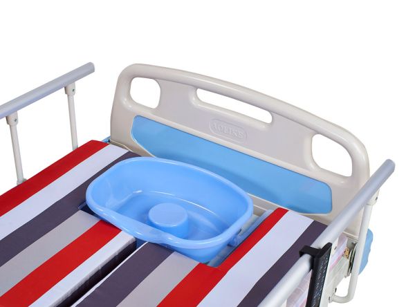 Медичне механічне ліжко з туалетом та функцією бокового перевороту OSD-CH1P