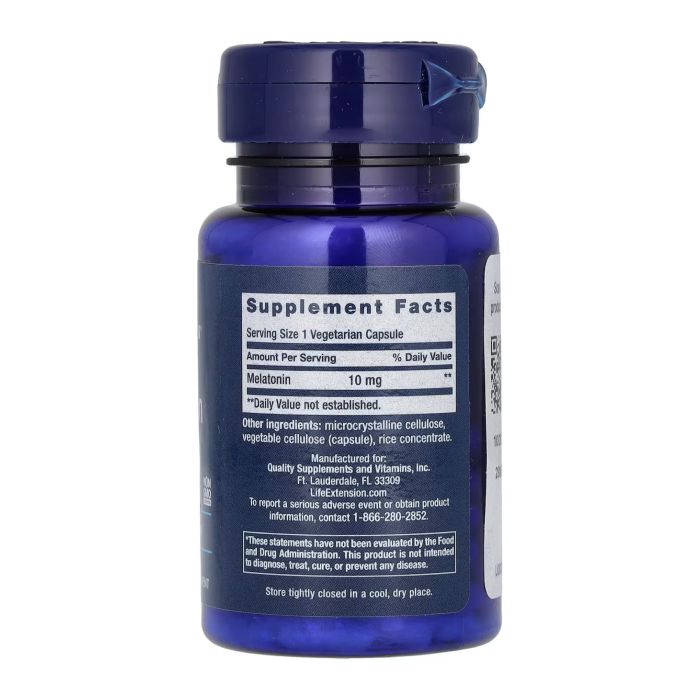 Melatonin 10 mg — 60 капсул для підтримки здорового сну