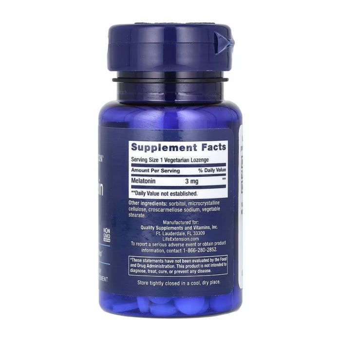 Melatonin 3mg — 60 пастилок для здорового сну