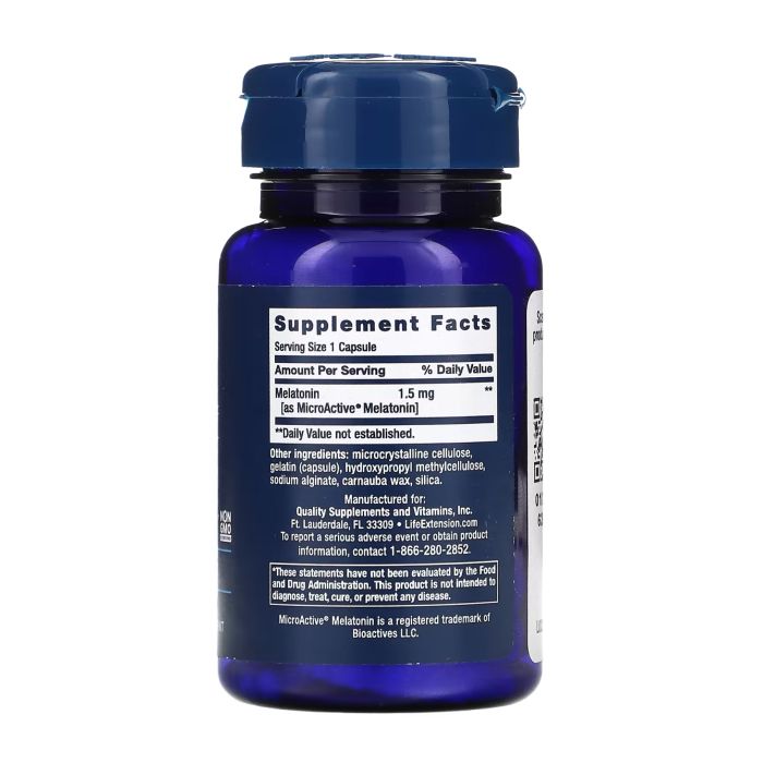 Melatonin IR/XR — 60 капсул для здорового сну