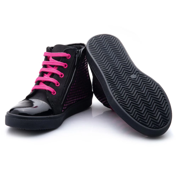 Профілактичні шкіряні черевики для дівчинки (арт. LEO-813), THEO LEO (Туреччина)