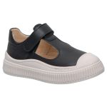 Мокасини профілактичні для дівчинки, чорний (арт.LEO-3179). THEO LEO (Туреччина)