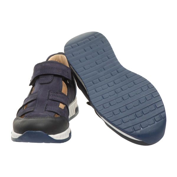 Мокасини профілактичні для хлопчиків, т.синій (арт. LEO-2171 NAV) Theo Leo (Туреччина)
