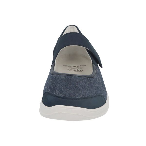Мокасини жіночі демісезонні Kalea Solicare, темно синій (арт. 7 65509 80557), Solidus