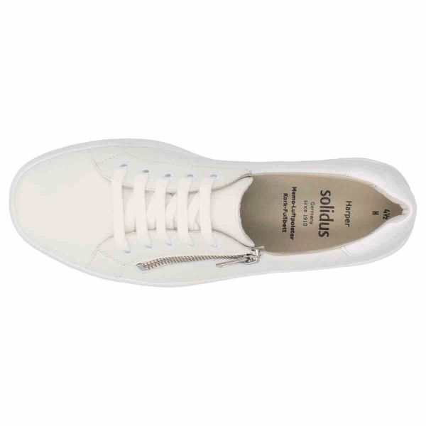 Мокасины женские Harper, белый (арт. 7 28014 10066), Solidus (Германия)