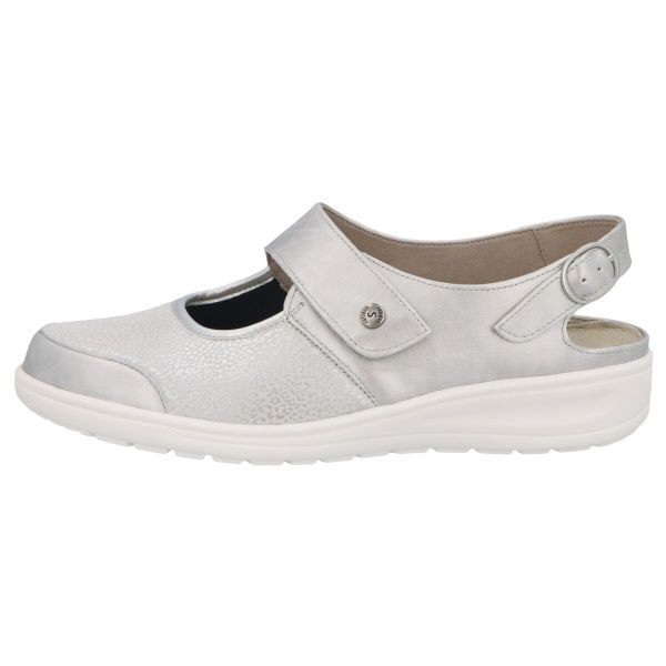 Мокасини жіночі Heaven Solicare, сірий/стрейч (арт. 7 27500 20952), Solidus