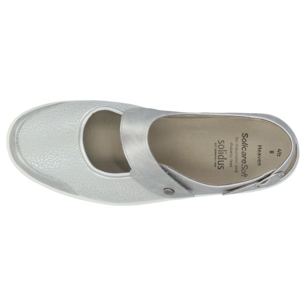 Мокасини жіночі Heaven Solicare, сірий/стрейч (арт. 7 27500 20952), Solidus