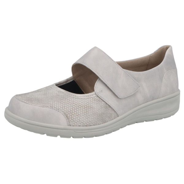 Мокасини жіночі Kate, сірий (арт.7 29503 20728) Solidus (Німеччина)