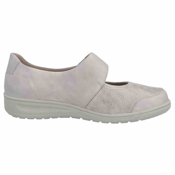 Мокасини жіночі Kate, сірий (арт.7 29503 20728) Solidus (Німеччина)