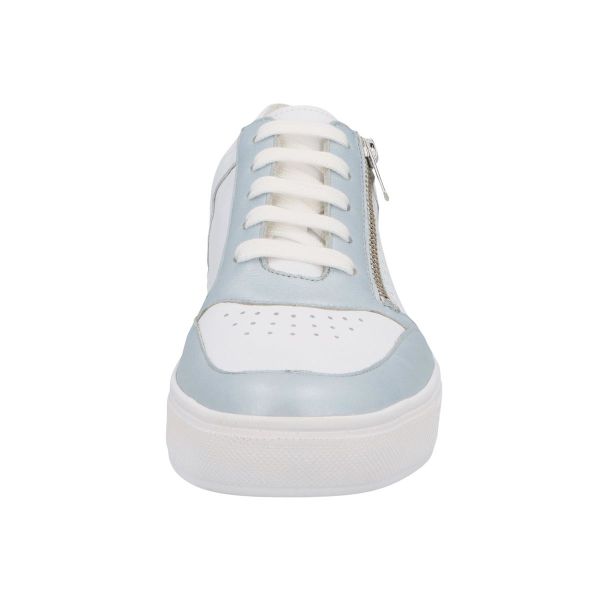 Мокасини жіночі Kendal, білий-блакитний (арт. 7 30137 80732), Solidus (Німеччина)