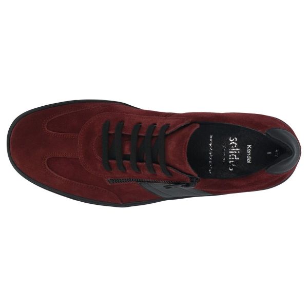 Мокасины женские Kendal, бордовый/велюр (арт.7 30141 30792), Solidus (Германия)