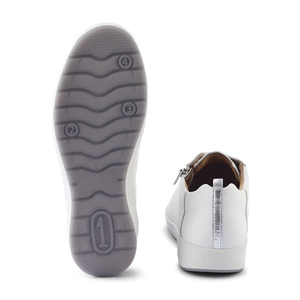 Мокасини жіночі ортопедичні Klara, білий (арт. 1-20 8189 0200), Ganter