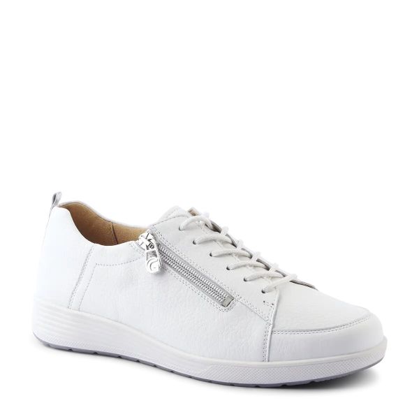 Мокасини жіночі ортопедичні Klara, білий (арт. 1-20 8189 0200), Ganter