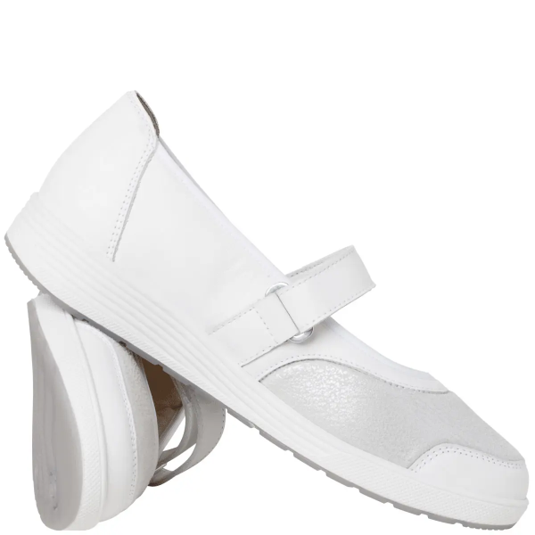 Мокасини жіночі ортопедичні Klara, молочний (арт.1-20 8161 0600), Ganter