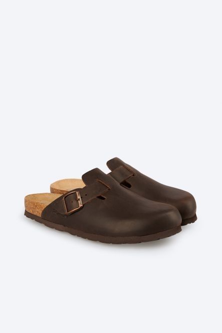 Мужские сабо Grado, коричневый (арт.6698 72), ROHDE (Германия)
