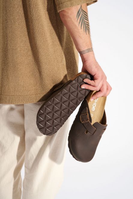 Мужские сабо Grado, коричневый (арт.6698 72), ROHDE (Германия)