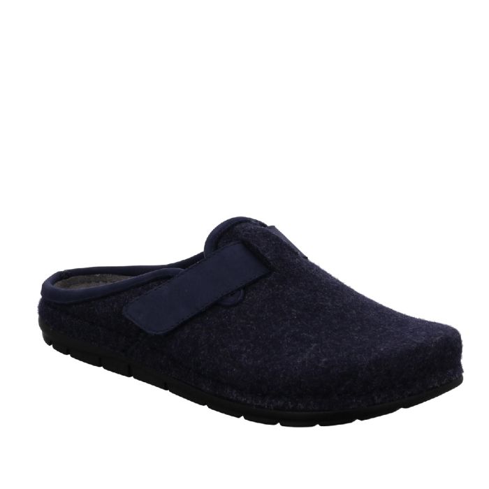 Чоловічі сабо Rodigo-H, сині (арт.6741 56), ROHDE (Німеччина)