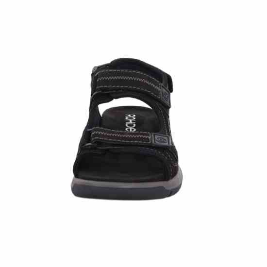 Чоловічі сандалі Palermo, чорний, 6026 90, ROHDE (Німеччина)