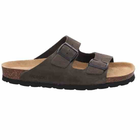 Чоловічі шльопанці Grado, темний хакі, 5922 66, ROHDE (Німеччина)