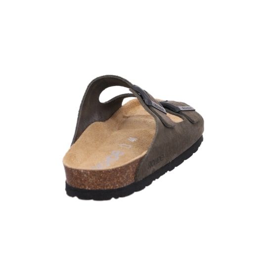 Чоловічі шльопанці Grado, темний хакі, 5922 66, ROHDE (Німеччина)