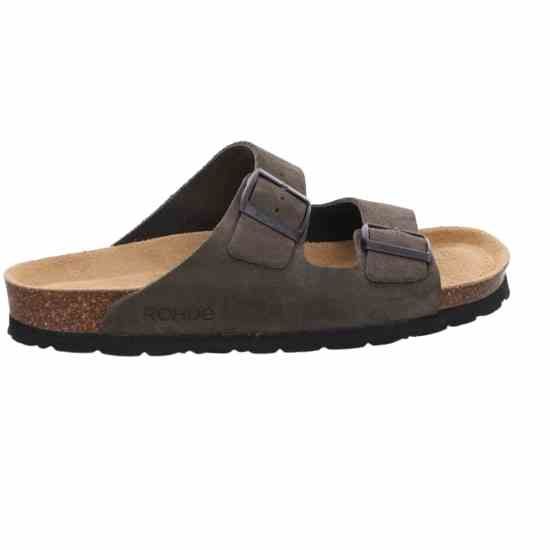 Чоловічі шльопанці Grado, темний хакі, 5922 66, ROHDE (Німеччина)