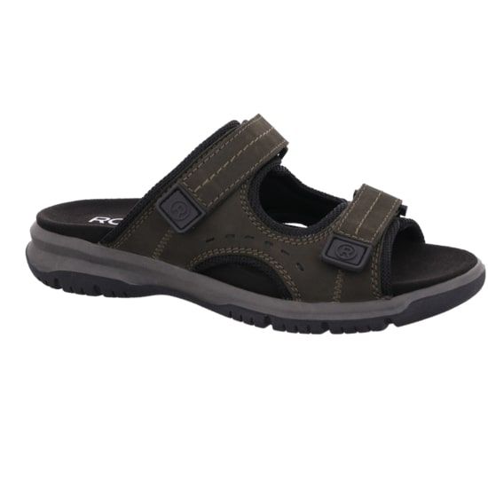 Чоловічі шльопанці Palermo, т.хакі, 6022 66, ROHDE (Німеччина) Чоловічі шльопанці Palermo, т.хакі, 6022 66, ROHDE (Німеччина)