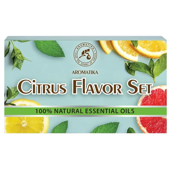 Набір ефірних олій «Цитрусовий» Ароматика