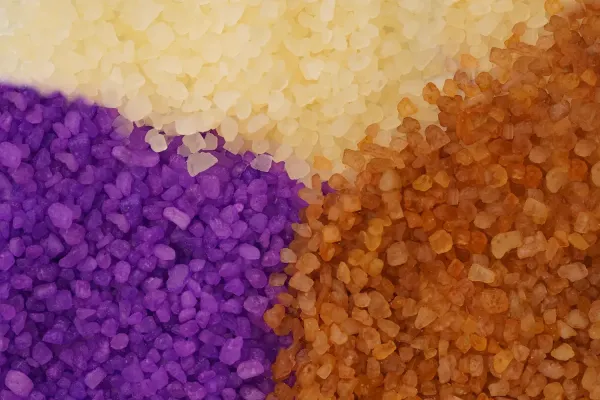 Набір солей для ванн «Сантал», «Лаванда», «Жасмин» 3 шт x 400 г Ароматика