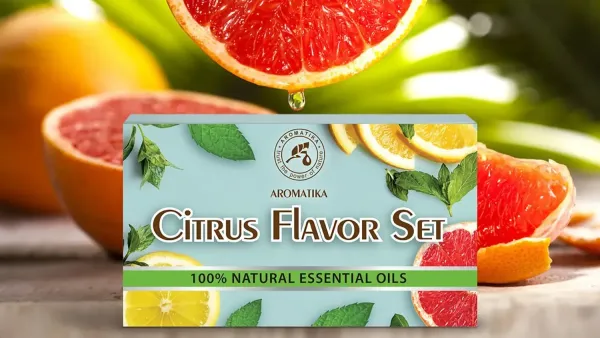 Набір ефірних олій «Цитрусовий» Ароматика