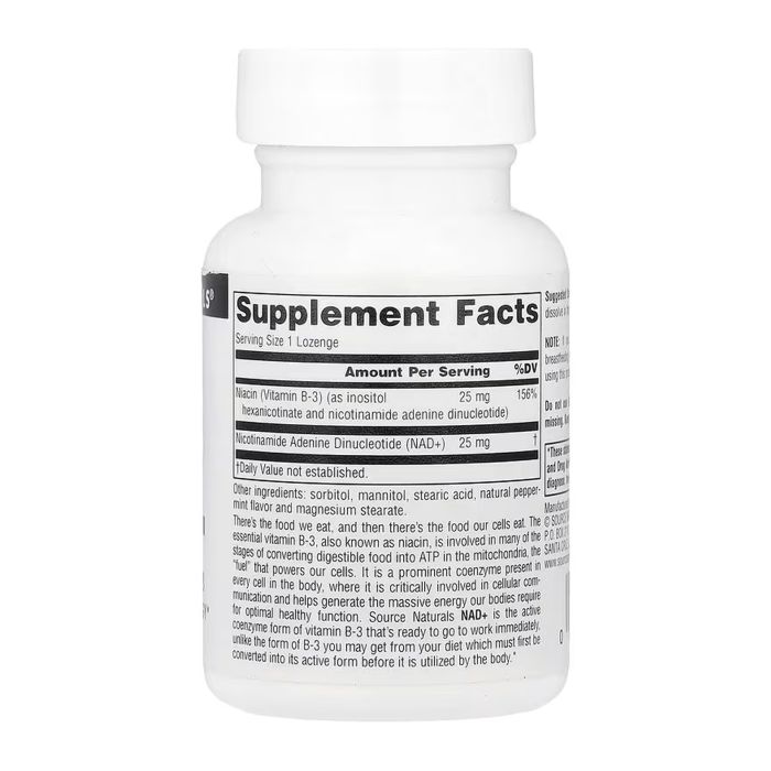 NAD+ Coenzymated™ B-3 - 30 Lozenges