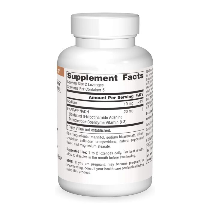 NADH 10mg Peppermint - 10 lozenges